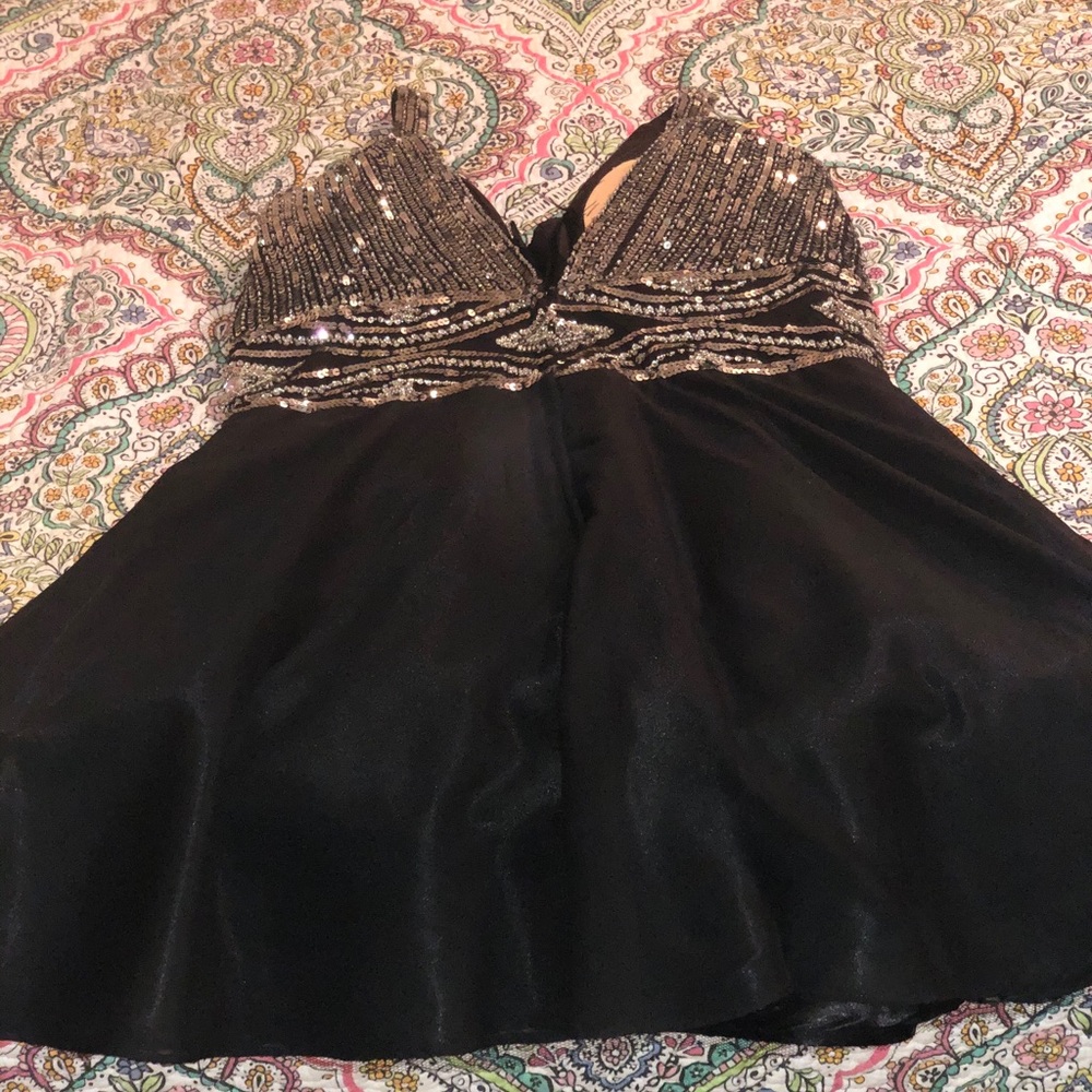 Black party dress